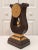 Contemporary Neiman Marcus Wood & Gilt Harp / Lyre Mantle Clock, Made in Italy For Sale - Image 12 of 13