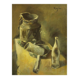 Regina MundlakModernist Still Life, Jewish Polish Artist, Early 20th Century