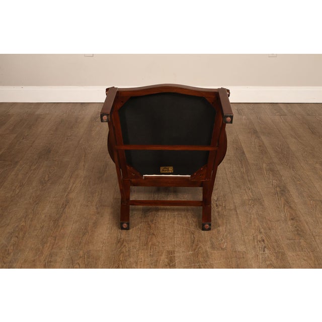Scarborough House Chippendale Style Pair Of Mahogany Armchairs For Sale - Image 18 of 18