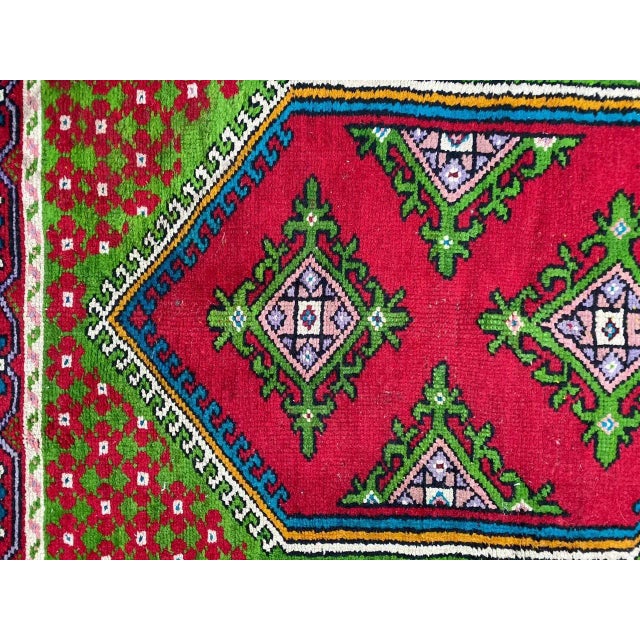 1950s Vintage Tunisian Kairouan Rug For Sale - Image 5 of 12