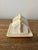 1980s Belleek Irish Cottage Covered Butter Dish 7th Gold/Brown Mark For Sale In Houston - Image 6 of 10
