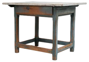 18th-Century Swedish Baroque Country Table