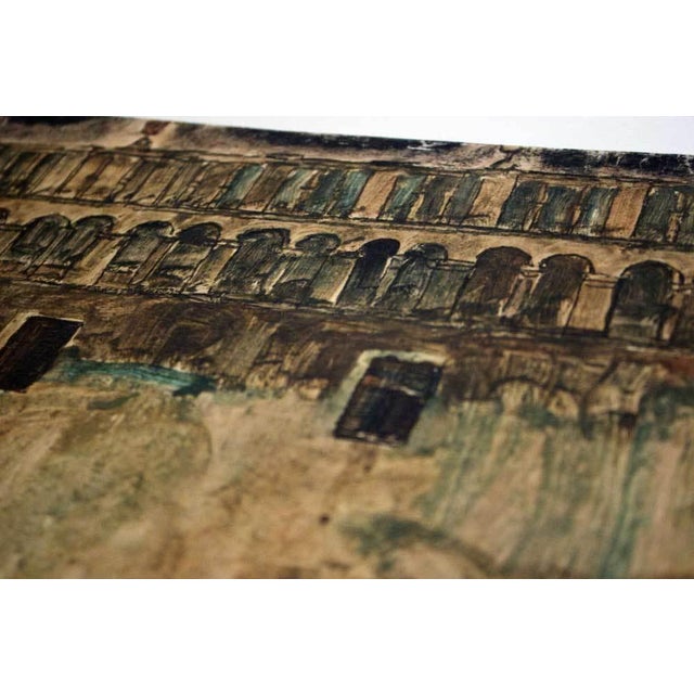 Schiele Limited Edition Lithograph titled Krumau Town-Hall. 1910. Size : 50.2x35.6cm. It is a numbered Limited Edition of...