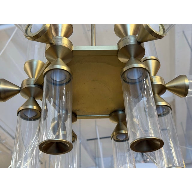 Transparent Jason Miller for Roll & Hill Castle Chandelier For Sale - Image 8 of 12