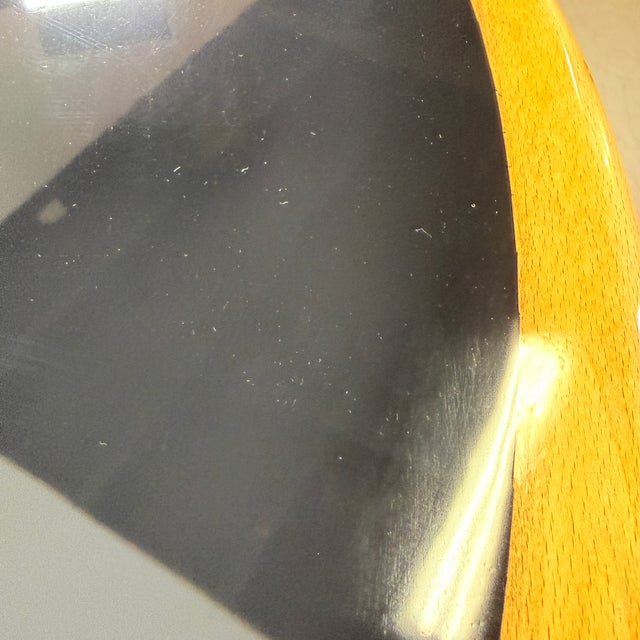 Japandi Postmodern DC06B Dining Table in Piano Black and Beech from Skovby, 1980s For Sale - Image 13 of 17