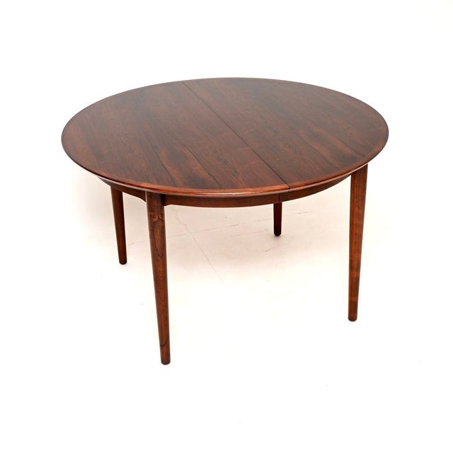 Wood Vintage Danish Dining Table from Arne Vodder, 1960s For Sale - Image 7 of 13
