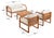 Spritely Home Dren 4-Piece Living Set, Natural/Beige For Sale - Image 4 of 11