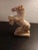 GORGEOUS Carved Variegated Solid Onyx Likely Italian 7" Gallop Horse Sculpture. This stunning sculpture features a...