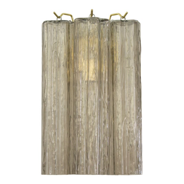 Vintage Italian Wall Light with Murano Glass, 1990s For Sale