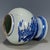 Chinese Blue & White Porcelain Covered Jar With Figural Warrior Scene For Sale - Image 4 of 9