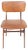 Mid-Century Side Chair in Rosewood and Patinated Leather by Gustav Bertelsen For Sale