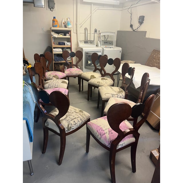 Peter Alexander Dining Chairs, Attributed, 10 Pieces For Sale - Image 10 of 16