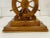 Nautical Vintage 1970s Nautical Ships Wheel Wood Table Lamp For Sale - Image 3 of 8