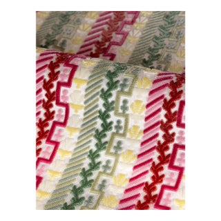 The House of Scalamandré Villelaure Fabric, Petal Leaf For Sale