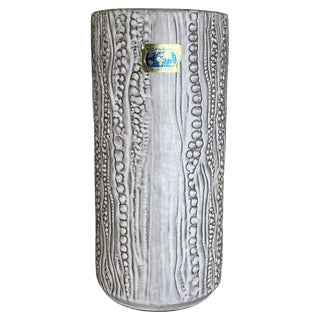 Large Brutalist Fat Lava Ceramic Vase by Carstens Tönnieshof, Germany, 1970s For Sale