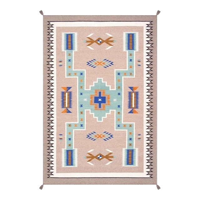 Tuscany Wool Mocha Area Rug, 6' 0'' X 9' 0'' For Sale