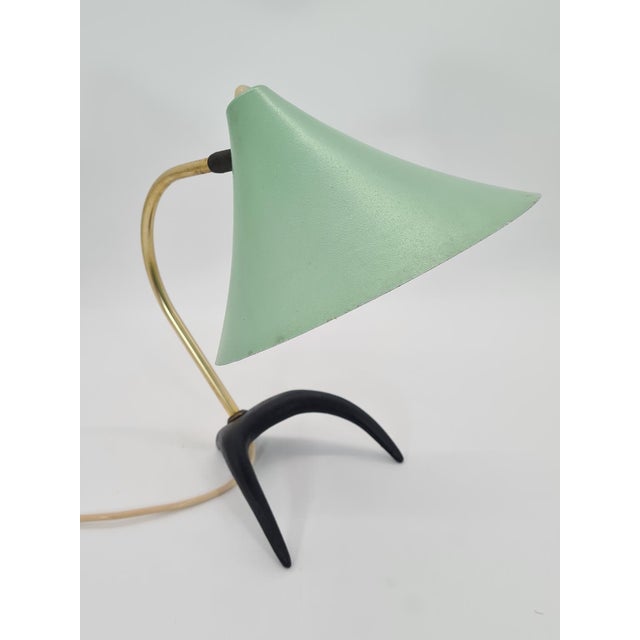 Black Golf Desk Lamp attributed to Louis Kalff for Philips, 1950s For Sale - Image 8 of 15