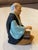 Vintage 1950s Made in Japan Chalkware Figurine Elderly Man With Abacus Statue For Sale - Image 4 of 11