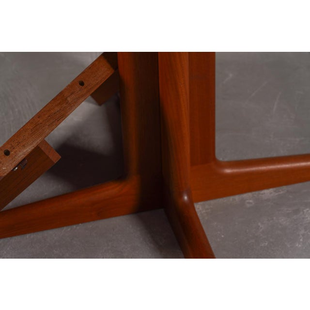 Wood Vintage Morten Dining Table in Teak by Niels Koefoed for Hornslet Mobelfabrik, Denmark, 1970s For Sale - Image 7 of 9