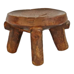 Old Tanzania Wood Stool