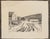 Etching on paper by Hungarian artist Gyarfas Gabor (born 1946) pencil signed inscribed and dated 1968. Combined shipping...