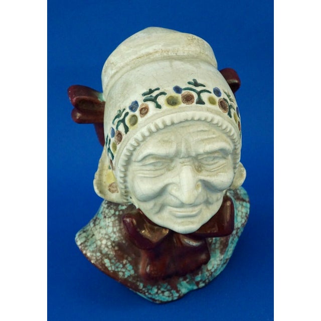 20th Century Ceramic Bust of Fisherman's Wife from Michael Andersen & Son, Denmark For Sale - Image 11 of 18