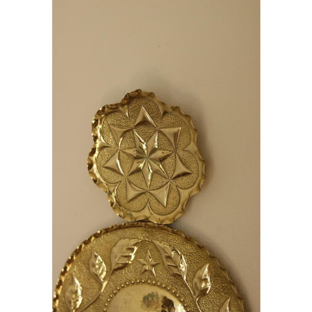 Mid-Century Swedish Brass Double Arm Sconces, 1945s, Set of 2 For Sale - Image 11 of 12