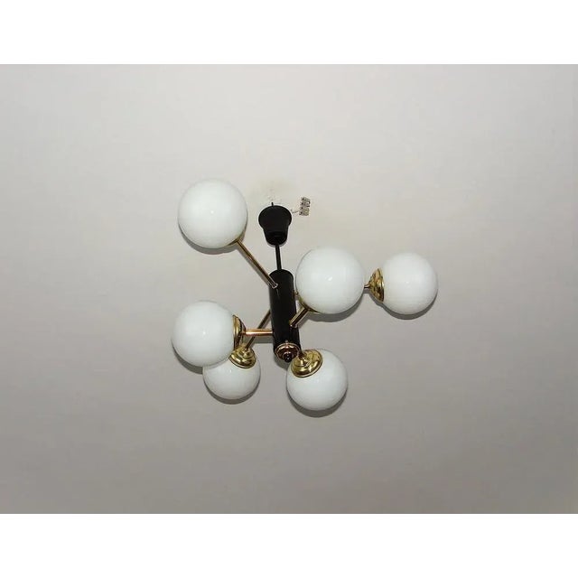 Modernist Chandelier, 1970s For Sale - Image 12 of 13