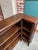 Wood Antique French Corner Bookcase Carved Oak Louis XV Revival Open Shelves C1920 B For Sale - Image 7 of 18