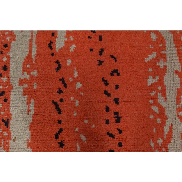 Mid 20th Century Doris Leslie Blau Vintage French Art Deco Rug For Sale - Image 5 of 6