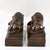 French 1930's Lion of Lucerne Bronze Finish Metal Bookends by Jennings Brothers Usa-a Pair For Sale - Image 3 of 12