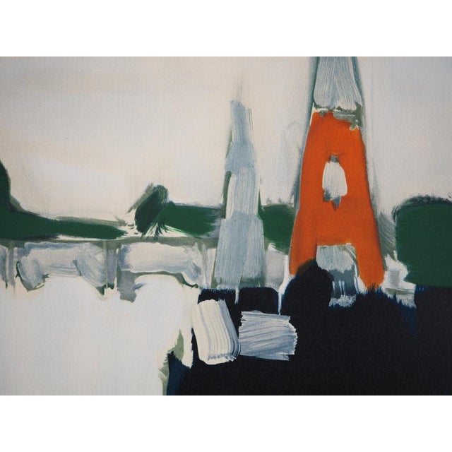 Nicolas de Stael, La Tour Eiffel, Lithograph For Sale - Image 6 of 9