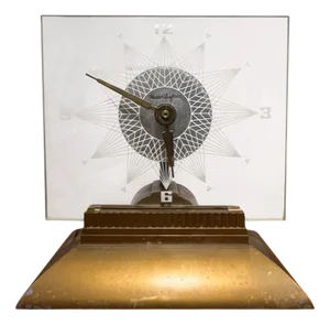 Mastercrafters Fantasy Clock Starlight Model, 1930s
