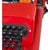 Plastic Valentine Typewriter with Hardcover by Ettore Sottsass / Perry A. King for Olivetti For Sale - Image 7 of 10