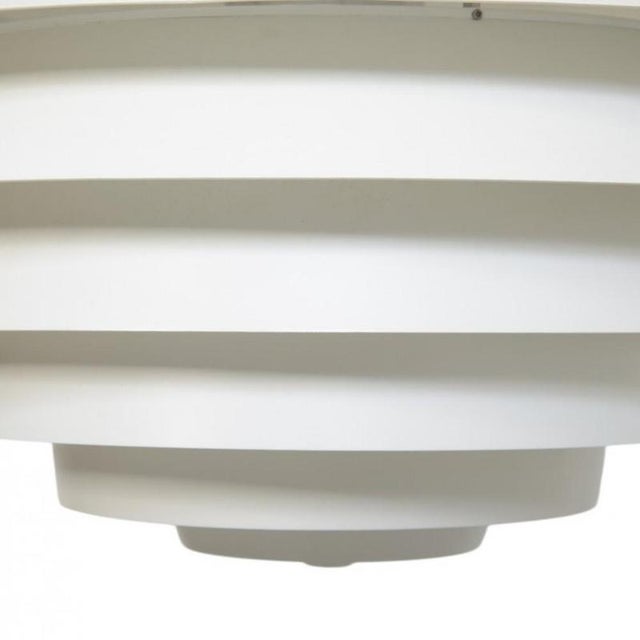 Metal Vintage Louvre Lamp by Poul Henningsen, 1980s For Sale - Image 7 of 10