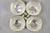 Metal Vintage English Sheffield Kentshire Silver Plated Punch Bowl Set with 12 Footed Cup For Sale - Image 7 of 18