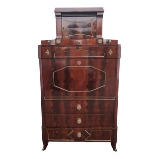 Empire Secretaire, France, 1810 For Sale