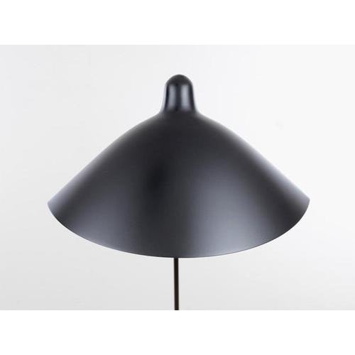 Mid-Century Modern Black Three Rotating Arms Floor Lamp by Serge Mouille For Sale - Image 10 of 15
