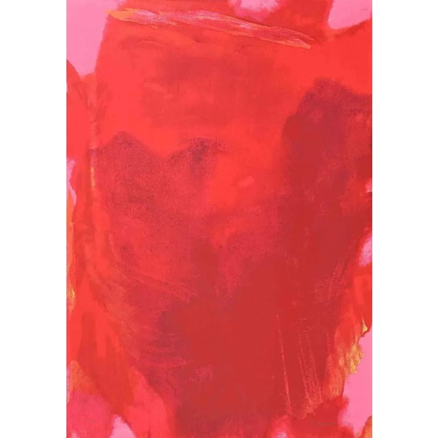 The visible of the invisible - Red composition is an original contemporary artwork realized by Italo Bressan in 1989....