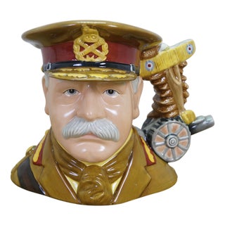 Royal Doulton General French Wwi Military Leader Toby Character Jug For Sale