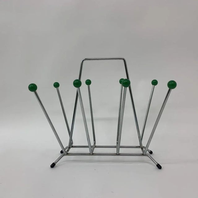 Great vintage piece in good condition the balls have some damage on the paint. Dimensions: 41cm W, 26cmD, 35cmH Period:...