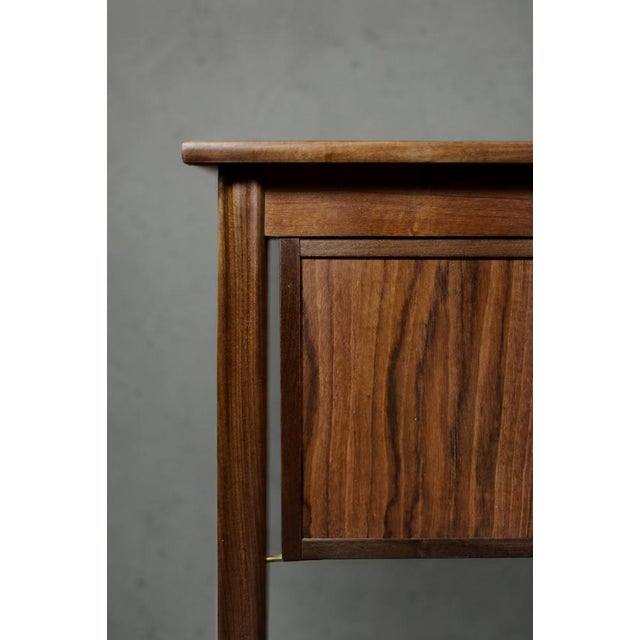 Wood Mid-Century Scandinavian Modern Teak Desk with Drawers, 1960s For Sale - Image 7 of 18