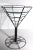 Metal Mid Century Wrought Iron Martini Glass Table For Sale - Image 7 of 8