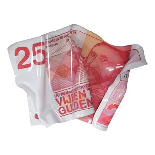 After Paul Ruosso, 25 Gulden Art Piece, 2010, Plastic For Sale