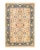 Ivory Mogul, One-of-a-Kind Hand-Knotted Area Rug in Ivory, 6' 1" x 8' 10" For Sale - Image 8 of 8