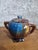 Art Deco Vallauris Coffee Service with Cobalt Blue Flamed Glaze, 1950s, Set of 15 For Sale - Image 12 of 18