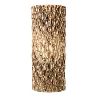Scandinavian Modern Ceramic Vase by Axel Salto for Royal Copenhagen, 1940s For Sale