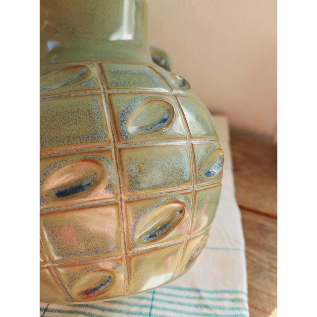 Vintage French No 408 Ceramic Pitcher by Denbac, 1930s For Sale - Image 9 of 11