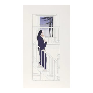 The Cat, Will Barnet Screenprint on Arches, Signed and Numbered in Pencil For Sale