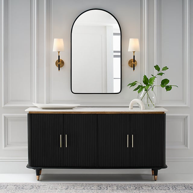 Brass Thomas O'Brien for Visual Comfort Signature Bryant Wrapped Sconce in Hand-Rubbed Antique Brass and Chocolate Leather with Chocolate Leather Shade For Sale - Image 8 of 10